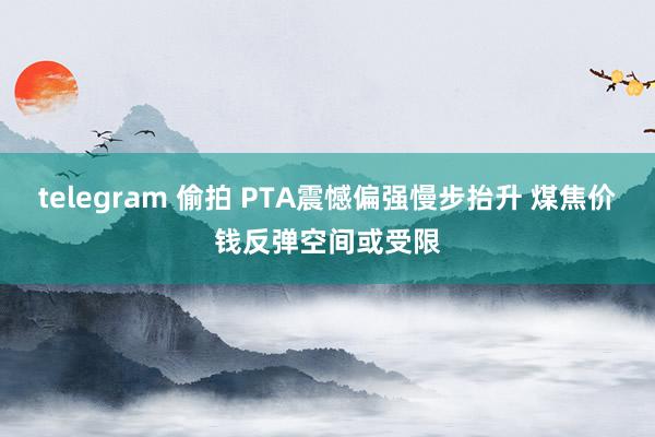   telegram 偷拍 PTA震憾偏强慢步抬升 煤焦价钱反弹空间或受限